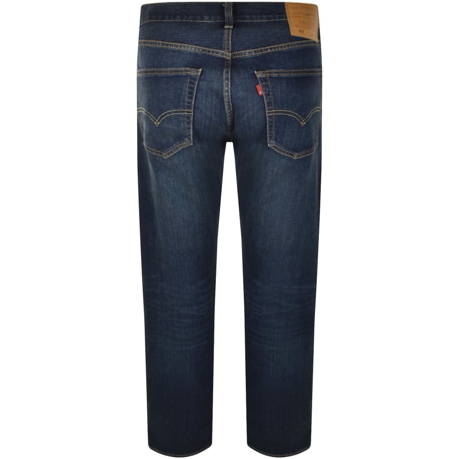 Levis 501 Original Fit Jeans Dark Wash Blue Mainline Menswear Canada